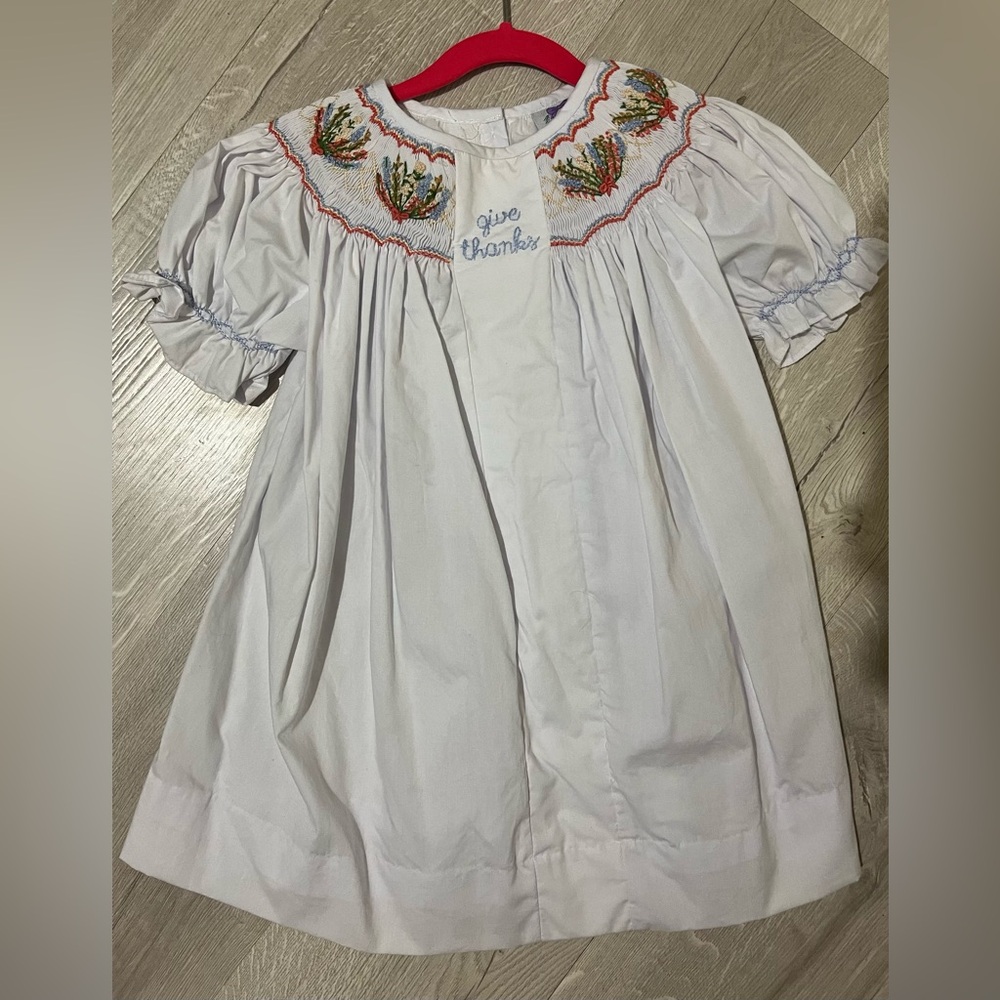 Thanksgiving smock dress